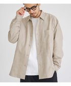 【コーエン メン/COEN / MEN】のスウェードライクシャツ LT.GRAY|ID: prp329100004743507 ipo3291000000034279018