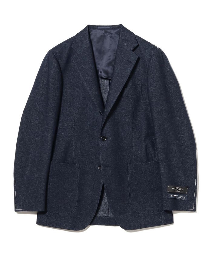 【ビームス/BEAMS / MEN】のEASY DALSASSO ミックスファブリック インディゴカラー ジャケット インテリア・キッズ・メンズ・レディースファッション・服の通販 founy(ファニー) https://founy.com/ ファッション Fashion メンズファッション Fashion for Men イタリア Italy エレガント 上品 Elegant クラシック Classic, Timeless Style ジャケット Jacket, Outerwear スタンダード Standard, Basic パターン Pattern, Design Print パッチ Patch, Appliqué ポケット Pocket, Pocket Detail アウトレット Outlet / Clearance |ID: prp329100004743521 ipo3291000000034279143