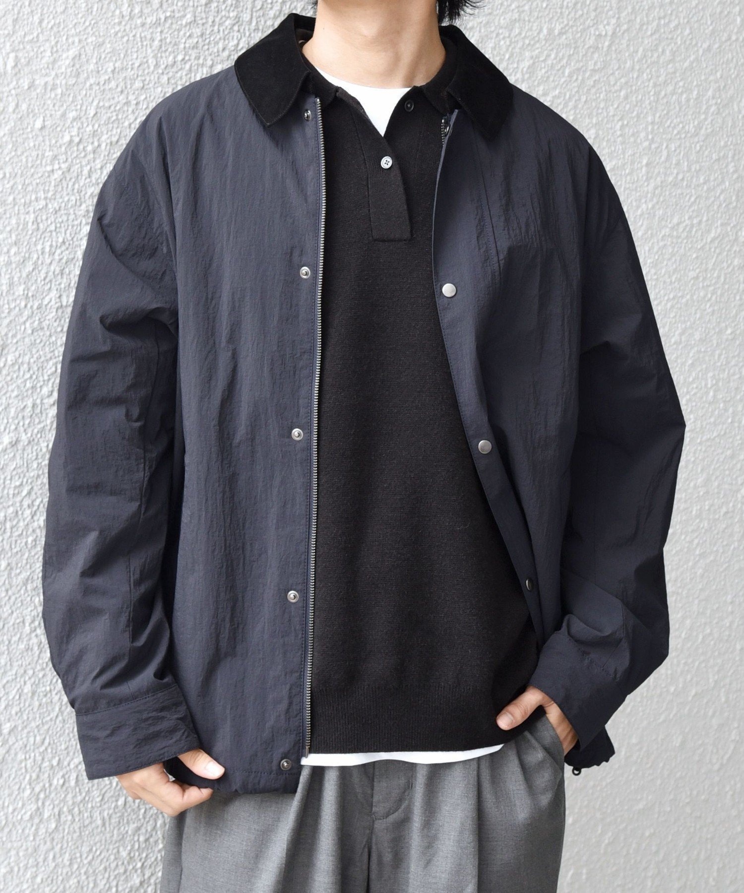 【シップス/SHIPS / MEN】の【SHIPS any別注】Bollington タスランナイロン ショート ハンティングジャケット インテリア・キッズ・メンズ・レディースファッション・服の通販 founy(ファニー) 　ファッション　Fashion　メンズファッション　Fashion for Men　オレンジ　Orange　クラシカル　Classical, Vintage-Inspired　コーデュロイ　Corduroy, Cord Fabric　軽量　Lightweight, Ultra Light　ショート　Short, Short Length　シンプル　Simple, Minimal　ジャケット　Jacket, Outerwear　スピンドル　Spindle, Drawcord　チェック　Check, Plaid, Tartan　トレンド　Trend, Trending Now　プリーツ　Pleats, Pleated　ボックス　Boxy, Box Shape　別注　Limited Edition, Custom Order　ネイビー|ID: prp329100004743546 ipo3291000000034279418