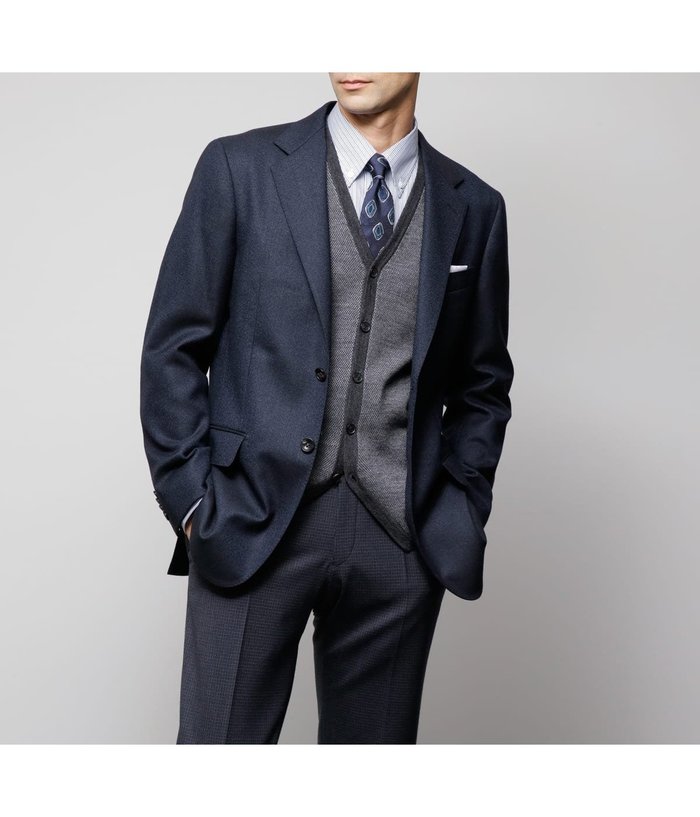 【ニューヨーカー/NEWYORKER / MEN】のマルチPLY ソリッド ジャケット インテリア・キッズ・メンズ・レディースファッション・服の通販 founy(ファニー) https://founy.com/ ファッション Fashion メンズファッション Fashion for Men エレガント 上品 Elegant クラシック Classic, Timeless Style ジャケット Jacket, Outerwear モダン Modern, Contemporary 無地 Plain, Solid Color A/W・秋冬 Autumn/Winter |ID: prp329100004743571 ipo3291000000034279610