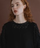 【ビーアパートメント/b apartment / MEN】の「WHYTO./ホワイト」ジャカードボリュームブラウス BLACK|ID: prp329100004743578 ipo3291000000034279668