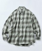 【フリークスストア/FREAK'S STORE】のRelax Fit リラックスフィット オンブレチェック ネルシャツ 【限定展開】 25AW オリーブ|ID: prp329100004743621 ipo3291000000034280105