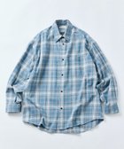 【フリークスストア/FREAK'S STORE】のRelax Fit リラックスフィット オンブレチェック ネルシャツ 【限定展開】 25AW ブルー|ID: prp329100004743621 ipo3291000000034280106