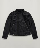 【ジースターロウ/G-STAR RAW / MEN】の【公式ショップ】BIKER JACKET/ナイロンライダースジャケット Black|ID: prp329100004743635 ipo3291000000034280233