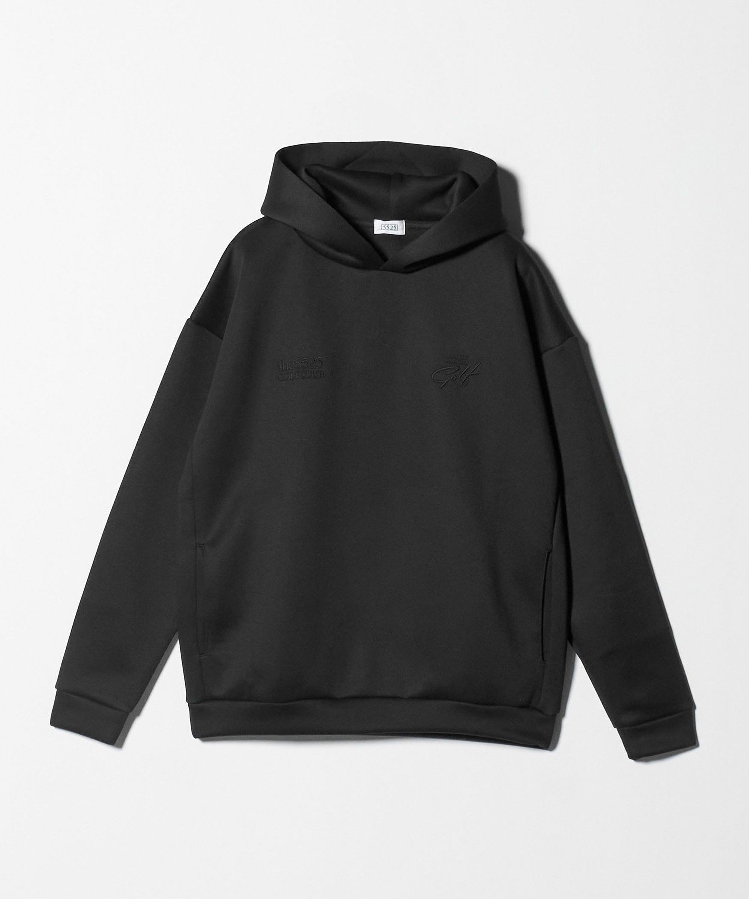 【ユナイテッドアローズ/UNITED ARROWS / MEN】の【別注】 5525 for UNITED ARROWS GOLF パーカー インテリア・キッズ・メンズ・レディースファッション・服の通販 founy(ファニー) 　ファッション　Fashion　メンズファッション　Fashion for Men　コレクション　Collection, Seasonal Line　シリコン　Silicone, Silicone Material　シンプル　Simple, Minimal　パーカー　Hoodie, Parka　フロント　Front, Front Design　別注　Limited Edition, Custom Order　A/W・秋冬　Autumn/Winter　ゴルフ　Golf　2025年　2025　2025-2026秋冬・A/W　Autumn/Winter 2025–26 AW25–26　BLACK|ID: prp329100004743651 ipo3291000000034280362