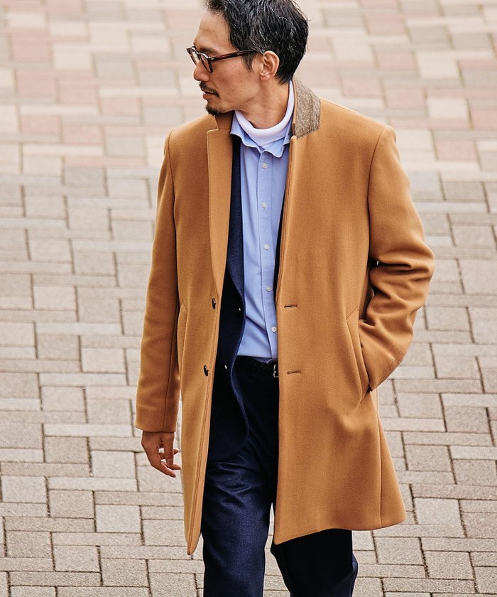 【シップス/SHIPS / MEN】のSHIPS スーパー120 S メルトン チェスター コート 24FW インテリア・キッズ・メンズ・レディースファッション・服の通販 founy(ファニー) https://founy.com/ ファッション Fashion メンズファッション Fashion for Men クラシック Classic, Timeless Style ストレッチ Stretch, Stretchy Fabric チェスター Chester, Chester Coat チェスターコート Chester Coat, Long Coat 定番 Standard, Basic Item ポケット Pocket, Pocket Detail メルトン Melton, Heavy Wool モダン Modern, Contemporary エレガント 上品 Elegant |ID: prp329100004743654 ipo3291000000034280385