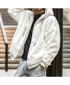 【シフォン/SHIFFON / MEN】の1PIU1UGUALE3 RELAXファーブルゾン 人気、トレンドファッション・服の通販 founy(ファニー) ファッション Fashion メンズファッション Fashion for Men ブルゾン Blouson, Bomber Jacket |ID:prp329100004743670