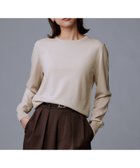 【アンタイトル/UNTITLED】の【洗える/ウール100%】クルーネックウールニット 人気、トレンドファッション・服の通販 founy(ファニー) ファッション Fashion レディースファッション Fashion for Women トップス・カットソー Cut & Sew Tops ニット Knit Tops & Sweaters アンサンブル Ensemble Set コンパクト Compact, Small Size シンプル Simple, Minimal スマート Smart, Elegant フレア Flare, Flared ボトム Bottoms, Lower Wear ワイド Wide, Wide Fit 洗える Machine Washable thumbnail グレージュ|ID: prp329100004743679 ipo3291000000034357472