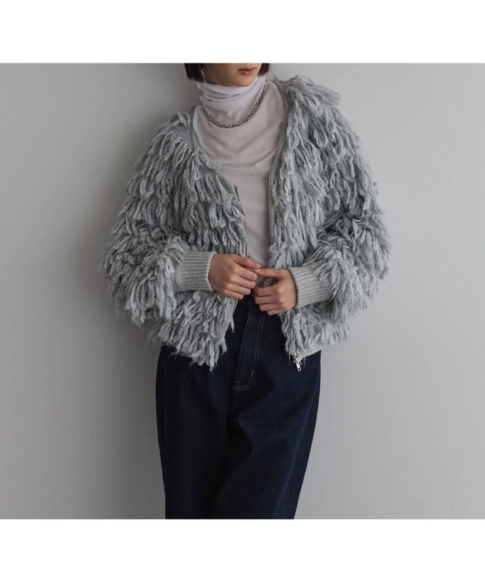 【ガレージ オブ グッド クロージング/GARAGE OF GOOD CLOTHING】の【TORRAZZO DONNA】フリンジニットブルゾン インテリア・キッズ・メンズ・レディースファッション・服の通販 founy(ファニー) https://founy.com/ ファッション Fashion レディースファッション Fashion for Women アウター Coat / Outerwear Collection ブルゾンジャケット・スポーティアウター Blouson Jackets トップス・カットソー Cut & Sew Tops ニット Knit Tops & Sweaters バランス Balance, Style Balance フリンジ Fringe, Tassel ブルゾン Blouson, Bomber Jacket ポケット Pocket, Pocket Detail モダン Modern, Contemporary |ID: prp329100004743941 ipo3291000000034283743