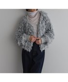 【ガレージ オブ グッド クロージング/GARAGE OF GOOD CLOTHING】の【TORRAZZO DONNA】フリンジニットブルゾン グレー|ID: prp329100004743941 ipo3291000000034283744