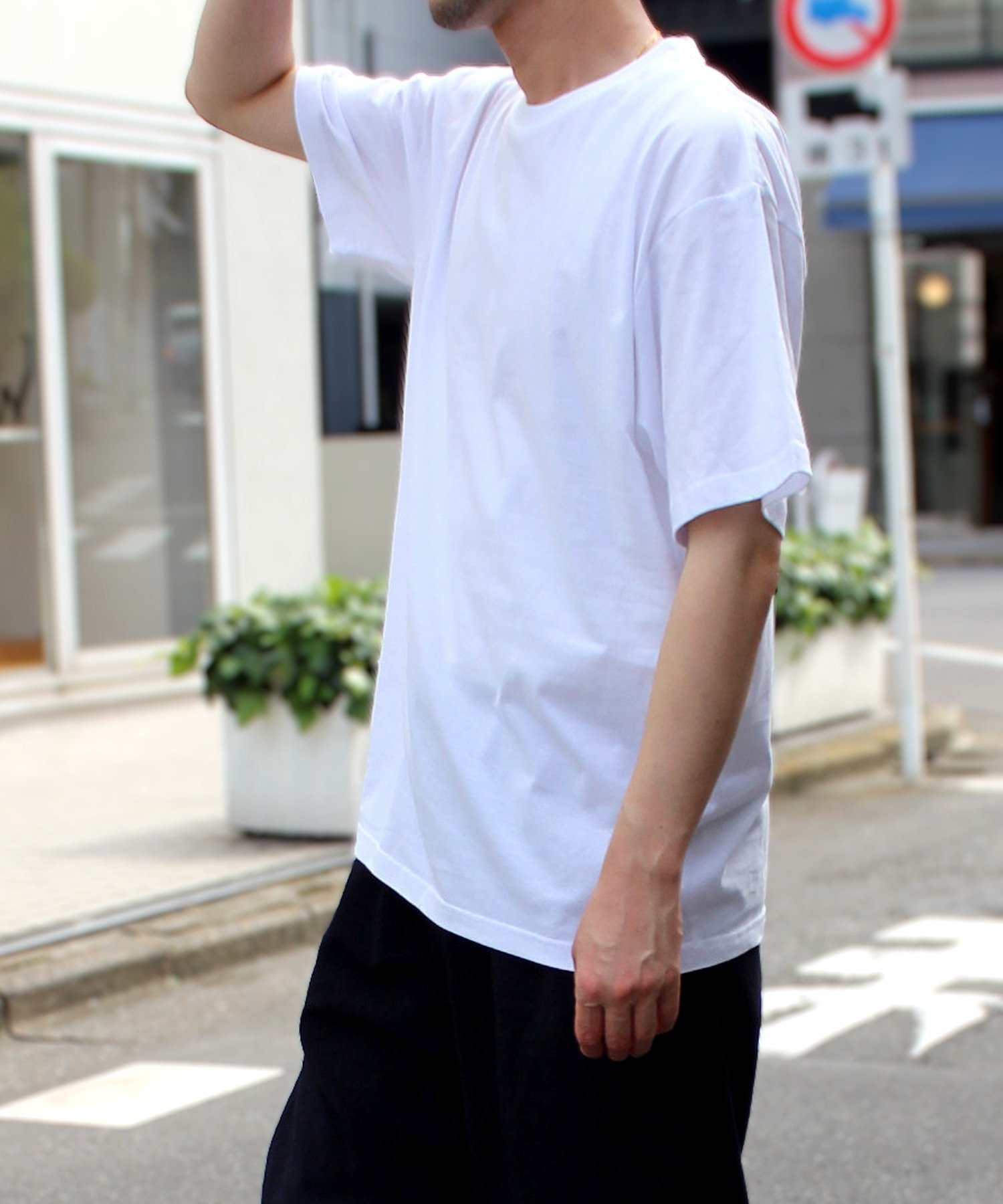 【イールド セレクト/yield SELECT】の4.7オンス レギュラー フィット Tシャツ インテリア・キッズ・メンズ・レディースファッション・服の通販 founy(ファニー) 　ファッション　Fashion　レディースファッション　Fashion for Women　トップス・カットソー　Cut & Sew Tops　シャツ・ブラウス・オフィスカジュアル　Elegant Blouses & Button-Ups　ロングTシャツ・Tシャツ　Longline T-Shirts & Tees　お家時間・ステイホーム　Stay Home / At Home　デニム　Denim, Jeans Material　フィット　Fit, Slim Fit　プリント　Print, Printed Pattern　レギュラー　Regular, Standard Fit　ワーク　Workwear, Utility Style　WHT|ID: prp329100004743955 ipo3291000000034283935