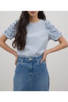 【クリエ コンフォルト/crie conforto】のペタルスリーブプルオーバー L/BLU1|ID: prp329100004743980 ipo3291000000034284655