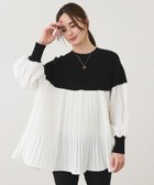 【ジャイロ/JAYRO】の異素材切替ニットプリーツプルオーバー 人気、トレンドファッション・服の通販 founy(ファニー) ファッション Fashion レディースファッション Fashion for Women トップス・カットソー Cut & Sew Tops ニット Knit Tops & Sweaters カジュアルプルオーバー・ニットトップス Pullovers & Knit Tops / Casual Pullovers おすすめ Recommended / Our Picks ポケット Pocket, Pocket Detail ミックス Mix, Mixed Style 冬 Winter / This Winter 切替 Switching, Contrast Panel A/W・秋冬 Autumn/Winter thumbnail ブラック系(02)|ID: prp329100004743984 ipo3291000000034284718
