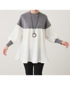 【ジャイロ/JAYRO】の異素材切替ニットプリーツプルオーバー 人気、トレンドファッション・服の通販 founy(ファニー) ファッション Fashion レディースファッション Fashion for Women トップス・カットソー Cut & Sew Tops ニット Knit Tops & Sweaters カジュアルプルオーバー・ニットトップス Pullovers & Knit Tops / Casual Pullovers おすすめ Recommended / Our Picks ポケット Pocket, Pocket Detail ミックス Mix, Mixed Style 冬 Winter / This Winter 切替 Switching, Contrast Panel A/W・秋冬 Autumn/Winter thumbnail ライトグレー(08)|ID: prp329100004743984 ipo3291000000034284720