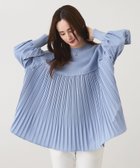 【ジャイロ/JAYRO】の異素材切替ニットプリーツプルオーバー 人気、トレンドファッション・服の通販 founy(ファニー) ファッション Fashion レディースファッション Fashion for Women トップス・カットソー Cut & Sew Tops ニット Knit Tops & Sweaters カジュアルプルオーバー・ニットトップス Pullovers & Knit Tops / Casual Pullovers おすすめ Recommended / Our Picks ポケット Pocket, Pocket Detail ミックス Mix, Mixed Style 冬 Winter / This Winter 切替 Switching, Contrast Panel A/W・秋冬 Autumn/Winter thumbnail サックス(48)|ID: prp329100004743984 ipo3291000000034284726
