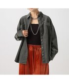 【ベイフロー/BAYFLOW】の2WAYコーデュロイシャツ チャコール18|ID: prp329100004743991 ipo3291000000034284854