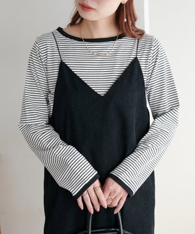 【ディスコート/Discoat】の【WEB限定】細ボーダーTシャツ 人気、トレンドファッション・服の通販 founy(ファニー) ファッション Fashion レディースファッション Fashion for Women トップス・カットソー Cut & Sew Tops シャツ・ブラウス・オフィスカジュアル Elegant Blouses & Button-Ups ロングTシャツ・Tシャツ Longline T-Shirts & Tees シンプル Simple, Minimal ストレッチ Stretch, Stretchy Fabric トレンド Trend, Trending Now フィット Fit, Slim Fit ボーダー Border, Stripe |ID:prp329100004744000