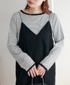 【ディスコート/Discoat】の【WEB限定】細ボーダーTシャツ 人気、トレンドファッション・服の通販 founy(ファニー) ファッション Fashion レディースファッション Fashion for Women トップス・カットソー Cut & Sew Tops シャツ・ブラウス・オフィスカジュアル Elegant Blouses & Button-Ups ロングTシャツ・Tシャツ Longline T-Shirts & Tees シンプル Simple, Minimal ストレッチ Stretch, Stretchy Fabric トレンド Trend, Trending Now フィット Fit, Slim Fit ボーダー Border, Stripe thumbnail ホワイト|ID: prp329100004744000 ipo3291000000034285005