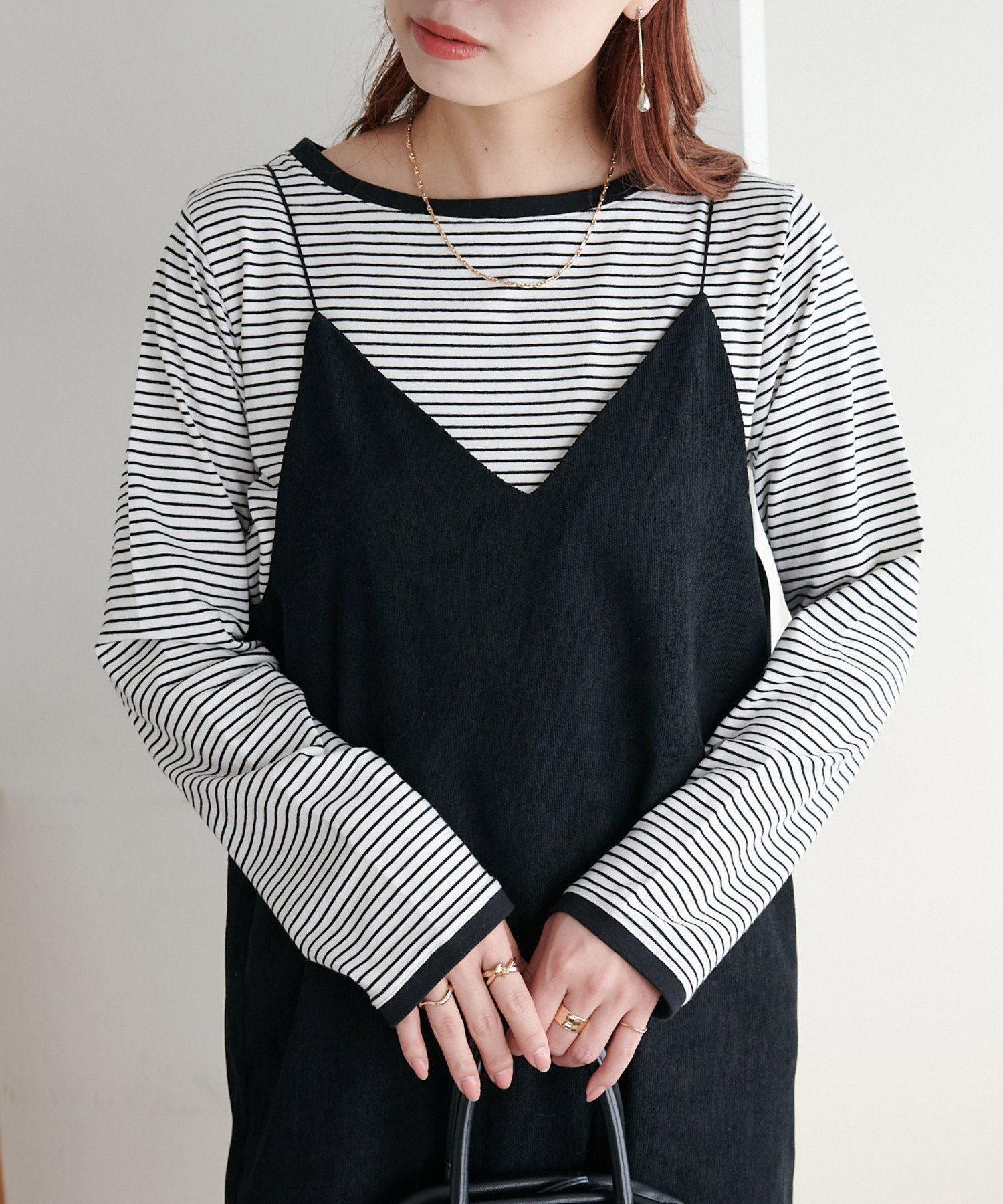 【ディスコート/Discoat】の【WEB限定】細ボーダーTシャツ インテリア・キッズ・メンズ・レディースファッション・服の通販 founy(ファニー) 　ファッション　Fashion　レディースファッション　Fashion for Women　トップス・カットソー　Cut & Sew Tops　シャツ・ブラウス・オフィスカジュアル　Elegant Blouses & Button-Ups　ロングTシャツ・Tシャツ　Longline T-Shirts & Tees　シンプル　Simple, Minimal　ストレッチ　Stretch, Stretchy Fabric　トレンド　Trend, Trending Now　フィット　Fit, Slim Fit　ボーダー　Border, Stripe　ホワイト|ID: prp329100004744000 ipo3291000000034285005