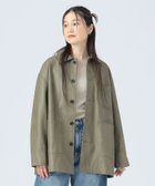 【ビームス ハート/BEAMS HEART】のヴィンテージライク ワークジャケット 25AW レディース フェイクレザー オーバーサイズ 秋 ライトアウター 人気、トレンドファッション・服の通販 founy(ファニー) ファッション Fashion レディースファッション Fashion for Women アウター Coat / Outerwear Collection レディースジャケット・軽アウター Jackets ヴィンテージ Vintage Style 秋 Autumn ジャケット Jacket, Outerwear スラックス Slacks, Dress Pants チェック Check, Plaid, Tartan ティアード Tiered, Tiered Style デニム Denim, Jeans Material フェイクレザー Faux Leather, PU Leather フレア Flare, Flared ポケット Pocket, Pocket Detail ミックス Mix, Mixed Style 無地 Plain, Solid Color レース Lace, Lace Fabric ワーク Workwear, Utility Style 2025年 2025 2025-2026秋冬・A/W Autumn/Winter 2025–26 AW25–26 thumbnail OLIVE|ID: prp329100004744001 ipo3291000000034598818
