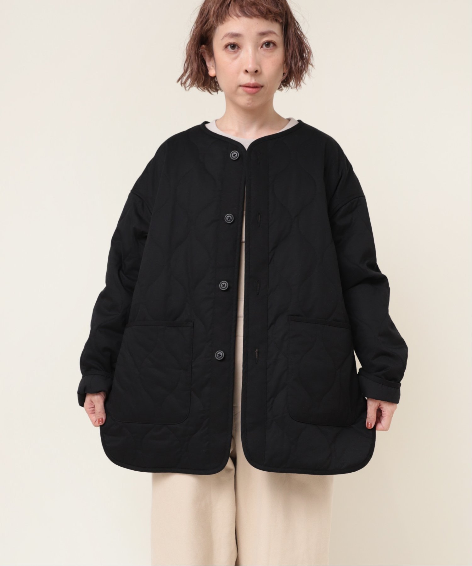【アールエヌエーエヌ/RNA-N】のJ2068 ライナージャケット インテリア・キッズ・メンズ・レディースファッション・服の通販 founy(ファニー) 　ファッション　Fashion　レディースファッション　Fashion for Women　アウター　Coat / Outerwear Collection　レディースジャケット・軽アウター　Jackets　インナー　Innerwear　キルティング　Quilted, Quilting　シンプル　Simple, Minimal　ジャケット　Jacket, Outerwear　ベーシック　Basic, Essential　ボトム　Bottoms, Lower Wear　ポケット　Pocket, Pocket Detail　ミリタリー　Military, Army Style　ライナー　Liner, Inner Layer　定番　Standard, Basic Item　ブラック|ID: prp329100004744002 ipo3291000000034285052