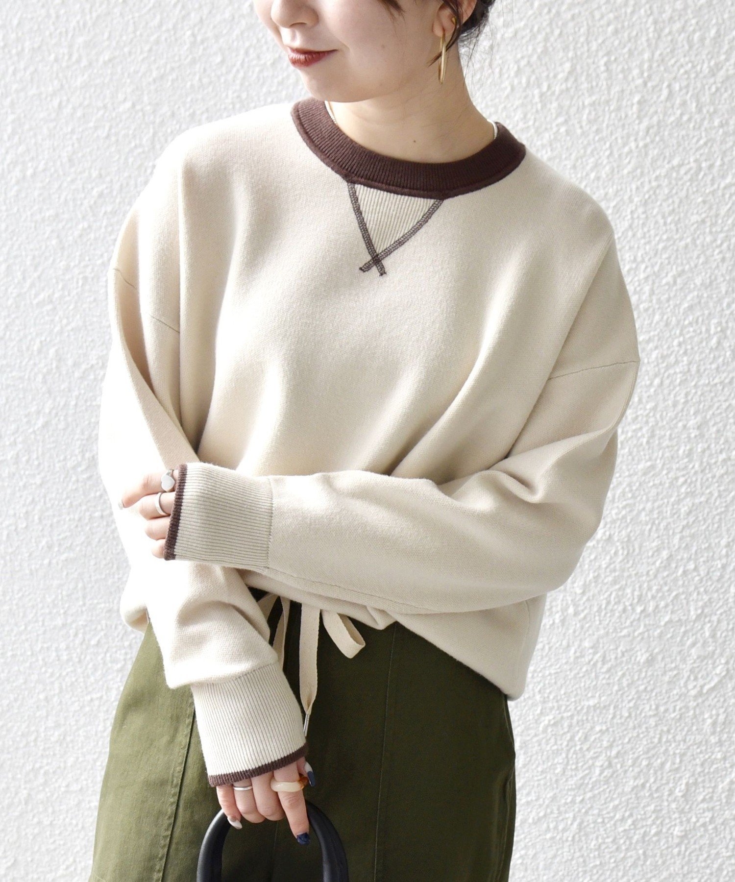 【シップス フォー ウィメン/SHIPS】のSHIPS any 手洗い可能 ダブルフェイス Vガゼット ニット プルオーバー インテリア・キッズ・メンズ・レディースファッション・服の通販 founy(ファニー) 　ファッション　Fashion　レディースファッション　Fashion for Women　トップス・カットソー　Cut & Sew Tops　ニット　Knit Tops & Sweaters　カジュアルプルオーバー・ニットトップス　Pullovers & Knit Tops / Casual Pullovers　インナー　Innerwear　洗える　Machine Washable　シンプル　Simple, Minimal　タートルネック　Turtleneck, High Neck　ダブル　Double, Double-Breasted　トレンド　Trend, Trending Now　フェイス　Face, Facial Design　おすすめ　Recommended / Our Picks　2025年　2025　2025-2026秋冬・A/W　Autumn/Winter 2025–26 AW25–26　ナチュラル|ID: prp329100004744004 ipo3291000000035088744