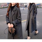 【ミニミニストア/miniministore】の中綿 チェスターコート レディース 韓国 人気、トレンドファッション・服の通販 founy(ファニー) ファッション Fashion レディースファッション Fashion for Women アウター Coat / Outerwear Collection コート・ロングコート・ピーコート Long Coats, Peacoats & More チェスターコート・ロング丈アウター Chester Coats / Chesterfield Long Coats チェスターコート Chester Coat, Long Coat ベーシック Basic, Essential ポケット Pocket, Pocket Detail ロング Long, Long-Length 冬 Winter / This Winter A/W・秋冬 Autumn/Winter ビジネス 仕事 通勤 Business / Work / Commuting thumbnail ダークグレー|ID: prp329100004744031 ipo3291000000034285674