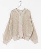 【アイテムズアーバンリサーチ/ITEMS URBAN RESEARCH】のメッシュジップニットカーディガン GREGE|ID: prp329100004744042 ipo3291000000034285797