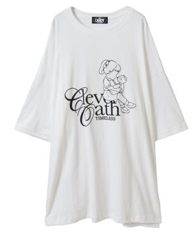 【キャンディストリッパー/Candy Stripper】のCLEVER OATH BIG BIG TEE 人気、トレンドファッション・服の通販 founy(ファニー) ファッション Fashion レディースファッション Fashion for Women グラフィック Graphic, Graphic Design ルーズ Loose, Oversized |ID:prp329100004744060