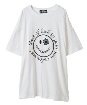 【キャンディストリッパー/Candy Stripper】のGET SHOT SMILE BIG TEE 人気、トレンドファッション・服の通販 founy(ファニー) ファッション Fashion レディースファッション Fashion for Women グラフィック Graphic, Graphic Design ビッグ Big, Oversized モチーフ Motif, Design Theme |ID:prp329100004744062