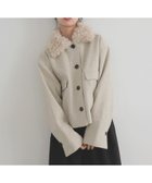 【リアン/Lian】のプードルファーカラーショートブルゾン 人気、トレンドファッション・服の通販 founy(ファニー) ファッション Fashion レディースファッション Fashion for Women アウター Coat / Outerwear Collection ブルゾンジャケット・スポーティアウター Blouson Jackets クロップド Cropped, Short Length ジャケット Jacket, Outerwear thumbnail アイボリー|ID: prp329100004744070 ipo3291000000034286333
