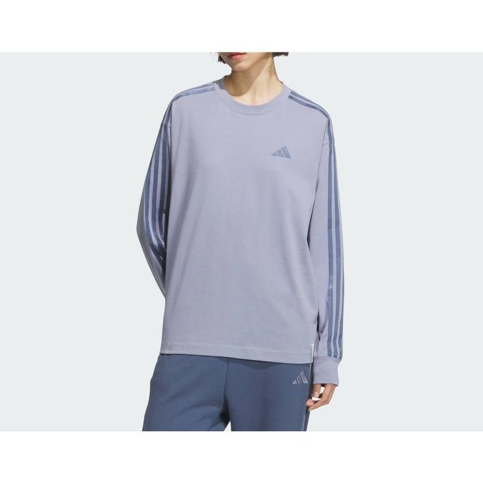 【アディダス/adidas】の【公式】アディダス adidas エッセンシャルズ プラス スリーストライプス 長袖Tシャツ インテリア・キッズ・メンズ・レディースファッション・服の通販 founy(ファニー) https://founy.com/ ファッション Fashion レディースファッション Fashion for Women トップス・カットソー Cut & Sew Tops シャツ・ブラウス・オフィスカジュアル Elegant Blouses & Button-Ups ロングTシャツ・Tシャツ Longline T-Shirts & Tees 長袖 Long Sleeve, Full Sleeve |ID: prp329100004744119 ipo3291000000034287156