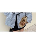 【ディアベル/DIAVEL】のフェイクファーコート ブルー|ID: prp329100004744128 ipo3291000000034498554