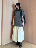 【ミラオーウェン/Mila Owen】のウエストゴムシアーシャイニーバルーンスカート IVR[003]|ID: prp329100004744154 ipo3291000000034658772