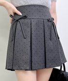 【イング/INGNI】のリボンボックスプリーツスカパン 人気、トレンドファッション・服の通販 founy(ファニー) ファッション Fashion レディースファッション Fashion for Women おすすめ Recommended / Our Picks サイドジップ Side Zip, Side Zipper スマホ Smartphone, Mobile Device フィット Fit, Slim Fit プリーツ Pleats, Pleated ボックス Boxy, Box Shape リボン Ribbon, Bow エレガント 上品 Elegant thumbnail グレー/ドット|ID: prp329100004744158 ipo3291000000034287776