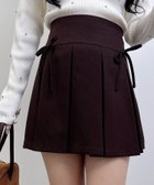 【イング/INGNI】のリボンボックスプリーツスカパン 人気、トレンドファッション・服の通販 founy(ファニー) ファッション Fashion レディースファッション Fashion for Women おすすめ Recommended / Our Picks サイドジップ Side Zip, Side Zipper スマホ Smartphone, Mobile Device フィット Fit, Slim Fit プリーツ Pleats, Pleated ボックス Boxy, Box Shape リボン Ribbon, Bow エレガント 上品 Elegant thumbnail ブラウン|ID: prp329100004744158 ipo3291000000034287777