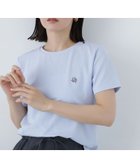 【ナチュラル ビューティー ベーシック/NATURAL BEAUTY BASIC】のワンポイントコンパクトTシャツ ブルー|ID: prp329100004744173 ipo3291000000034288071