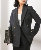 【ジャーナルスタンダード レサージュ/journal standard L'essage】の《追加5》ヴィスポリギャバブレザージャケット 人気、トレンドファッション・服の通販 founy(ファニー) ファッション Fashion レディースファッション Fashion for Women アウター Coat / Outerwear Collection レディースジャケット・軽アウター Jackets 2025年 2025 2025-2026秋冬・A/W Autumn/Winter 2025–26 AW25–26 おすすめ Recommended / Our Picks オケージョン Occasion Wear ジャケット Jacket, Outerwear ダブル Double, Double-Breasted 定番 Standard, Basic Item thumbnail グレーA|ID: prp329100004744174 ipo3291000000034288080