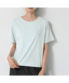【デッサン/Dessin】の【洗える】チュール刺繍Tシャツ サックスブルー|ID: prp329100004744203 ipo3291000000034288474