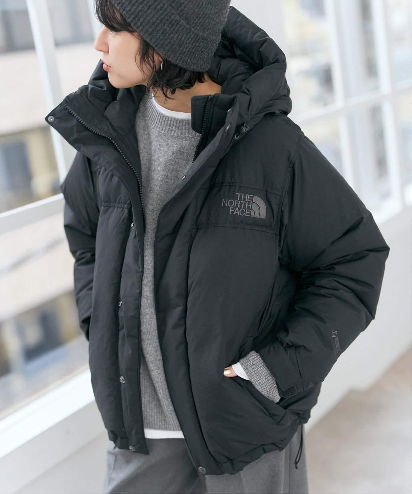 【スピック&スパン/Spick & Span】のTHE NORTH FACE/ザノースフェイス Alteration Baffs Jacket インテリア・キッズ・メンズ・レディースファッション・服の通販 founy(ファニー) 　ファッション　Fashion　レディースファッション　Fashion for Women　アウター　Coat / Outerwear Collection　レディースジャケット・軽アウター　Jackets　アウトドア　Outdoor Clothing　スポーティ　Sporty, Casual Athletic　スマート　Smart, Elegant　ダウン　Down, Puffer　ダブル　Double, Double-Breasted　ドローコード　Drawcord, Drawstring Cord　フラップ　Flap, Flap Pocket　フロント　Front, Front Design　ブラック|ID: prp329100004744215 ipo3291000000034819173