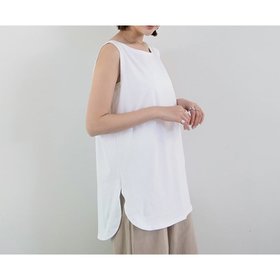 【ミニミニストア/miniministore】のロングタンクトップ サイドスリット 無地 人気、トレンドファッション・服の通販 founy(ファニー) ファッション Fashion レディースファッション Fashion for Women インナー Innerwear シンプル Simple, Minimal スリット Slit, Slit Detail タンク Tank Top, Sleeveless Top ロング Long, Long-Length 人気 Popular, Best Seller 冬 Winter / This Winter 夏 Summer 無地 Plain, Solid Color |ID:prp329100004744232