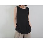 【ミニミニストア/miniministore】のロングタンクトップ サイドスリット 無地 人気、トレンドファッション・服の通販 founy(ファニー) ファッション Fashion レディースファッション Fashion for Women インナー Innerwear シンプル Simple, Minimal スリット Slit, Slit Detail タンク Tank Top, Sleeveless Top ロング Long, Long-Length 人気 Popular, Best Seller 冬 Winter / This Winter 夏 Summer 無地 Plain, Solid Color thumbnail ブラック|ID: prp329100004744232 ipo3291000000034288891