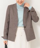 【ノーリーズ/NOLLEY'S】の《セットアップ対応》ウォッシャブルウール調ノーカラージャケット 人気、トレンドファッション・服の通販 founy(ファニー) ファッション Fashion レディースファッション Fashion for Women アウター Coat / Outerwear Collection レディースジャケット・軽アウター Jackets ノーカラージャケット / シンプル上品コーデ Collarless Jackets ジャケット Jacket, Outerwear ストレッチ Stretch, Stretchy Fabric セットアップ Set-Up, Coordinated Outfit タイトスカート Pencil Skirt, Tight Skirt トレンド Trend, Trending Now おすすめ Recommended / Our Picks 2025年 2025 2025-2026秋冬・A/W Autumn/Winter 2025–26 AW25–26 thumbnail ブラウンベージュ系3|ID: prp329100004744248 ipo3291000000034511370