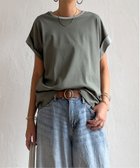 【エルビーシー/LBC】のラメ袖フレンチTシャツ グリーン|ID: prp329100004744291 ipo3291000000034289900