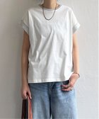 【エルビーシー/LBC】のラメ袖フレンチTシャツ ホワイト|ID: prp329100004744291 ipo3291000000034289904