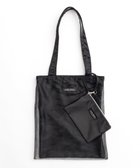 【メゾンスペシャル/MAISON SPECIAL】のTulle Combination Tote Bag BLK|ID: prp329100004744309 ipo3291000000034601491