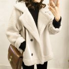 【ミニミニストア/miniministore】の切替ムートンジャケット 韓国風 冬物 アイボリー|ID: prp329100004744311 ipo3291000000034290208