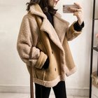 【ミニミニストア/miniministore】の切替ムートンジャケット 韓国風 冬物 キャメル|ID: prp329100004744311 ipo3291000000034290209