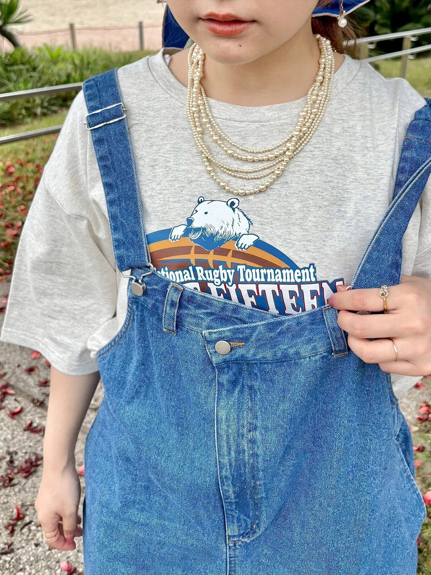 【サマンサモスモス/Samansa Mos2】のプリントアソートBIGシルエットTシャツ インテリア・キッズ・メンズ・レディースファッション・服の通販 founy(ファニー) 　ファッション　Fashion　レディースファッション　Fashion for Women　トップス・カットソー　Cut & Sew Tops　シャツ・ブラウス・オフィスカジュアル　Elegant Blouses & Button-Ups　ロングTシャツ・Tシャツ　Longline T-Shirts & Tees　リラックス　Relax, Relaxed Fit　グレー|ID: prp329100004744324 ipo3291000000034290540