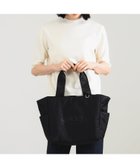 【デミルクス ビームス/Demi-Luxe BEAMS】の【WEB限定】NOMADIS / SAC PADDED WIDE バッグ 人気、トレンドファッション・服の通販 founy(ファニー) ファッション Fashion レディースファッション Fashion for Women バッグ Bags コレクション Collection, Seasonal Line チャーム Charm, Pendant フォルム Silhouette, Form フロント Front, Front Design プリント Print, Printed Pattern ラバー Rubber, Rubber Sole 人気 Popular, Best Seller 定番 Standard, Basic Item thumbnail BLACK|ID: prp329100004744331 ipo3291000000034290685